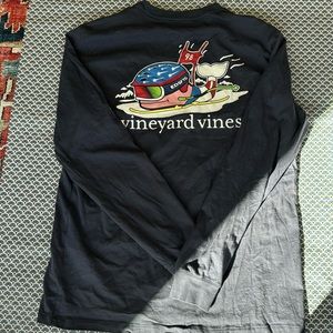 Men’s Vineyard Vines Long Sleeve Pocket Tee
